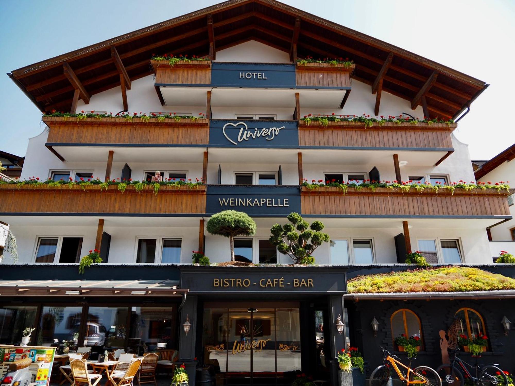 Hotel Universo Serfaus Exteriér fotografie